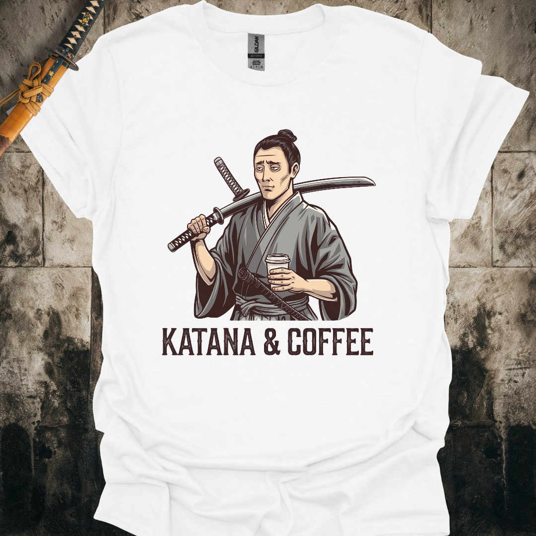 Katana & Coffee Tee